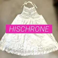 【HISCHRONE/ヒスクローネ】サエラ/レース♡フリル♡刺繍エプロン HISCHRONE/ヒスクローネ】サエラ/レース♡フリル♡刺繍エプロン