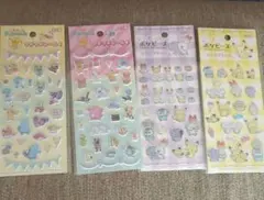 ポケモン プチプチシール ポケピース キラキラシール 4枚