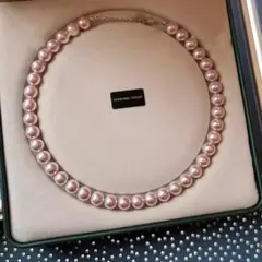 인기 핑크 진주 목걸이 조개 진주 껍질 진주 10mm