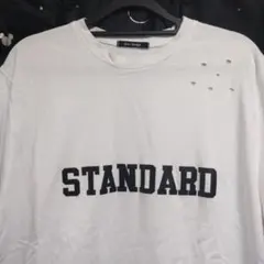 65.non-hedge STANDARD 半袖Tシャツ ダメージ加工 ホワイトのサムネイル