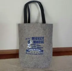 新品　ミッキーのフェルトトートバック