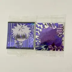 ハンターハンター　ウエハース　シール　キルア　2枚セット　にふぉるめーしょん