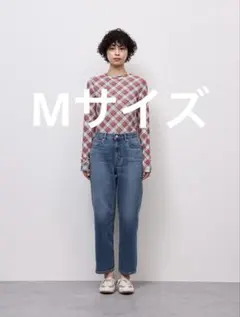 GU ストレートアンクルジーンズ Mサイズのサムネイル