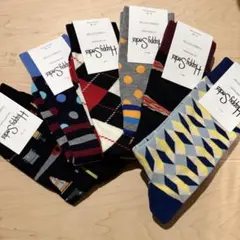 happy socks ハッピーソックス　メンズ　6足 お客様専用