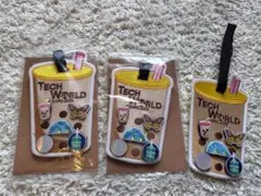 TECH WORLD EXPO 2025 刺繍入り荷物タグ3つ