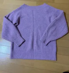 ニット ラベンダー