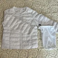 ホワイト 中綿コート サイズ110