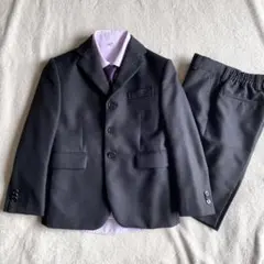 【極美品】ワンダーファクトリー フォーマルスーツセットアップ 120 4点セット