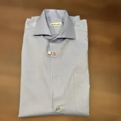 ワイシャツ　ブルー