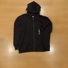 UNIQLO ダークグレー フルジップパーカー L