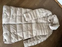 LE SOUK ベージュ ダウンコート