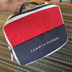 TOMMY HILFIGER ロゴ シューズケース 赤・白・紺