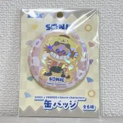 【新品未開封】ソニック×サンリオ 缶バッジ Dr.エッグマン ポムポムプリンのサムネイル