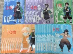 鬼滅の刃 クリアファイル ファミマ コンプリート ※おまけステッカー付き