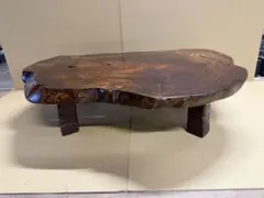yamamoto様専用 花梨/カリン 座卓 テーブル 瘤一枚板 瘤杢 輪切り
