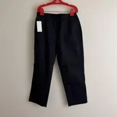 カジュアルパンツ 黒 ゴムウエスト　LLサイズ