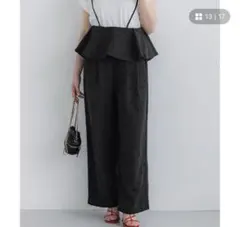 coca フリルオールインワン　ドット　L