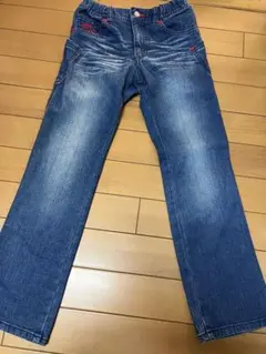 平成レトロ　エンジェルブルーAngel Blue デニムパンツ130 中村くん