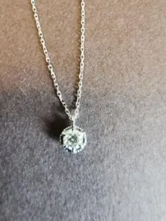 pt900 pt850 ダイヤモンド0.40ct ネックレス 鑑定書付き - メルカリ