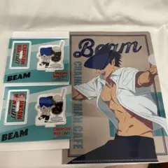 【コラボカフェ限定】チェーンソーマン ビーム クリアファイル アクリルスタンド