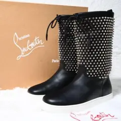 Christian Louboutin スタッズブーツ ムートン スパイクのサムネイル