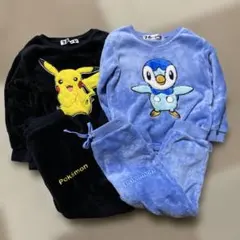 ポケモン ポッチャマ　ピカチュウ　パジャマ2着110