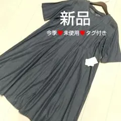 新品 ワンピース 半袖 綺麗め カジュアル 洗える コットン ml 2026春夏