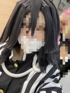 鬼滅の刃 伊黒小芭内 コスプレ セット 衣装 蛇 ウィッグ