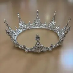 シルバークリスタルティアラ　クラウン