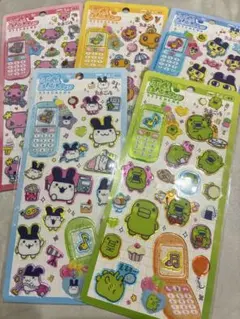 正規品 たまごっち平成はっぴーフォン5種 カミオジャパン クラックス