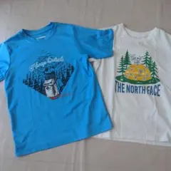 コロンビア＆ノースフェイス Tシャツ 130　おまとめ