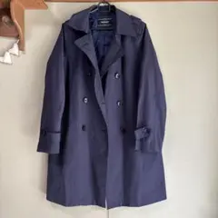 HushHush ネイビー トレンチコート