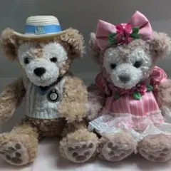 ダッフィー　シェリーメイ　ぬいぐるみ　SSサイズ　スプリングヴォヤッジ