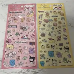 チェゴシムサンリオキャラクターズコラボシール チェゴシム サンリオ シール