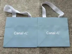 【未使用】2枚セット　カナル4℃ canal4℃ ショップ袋