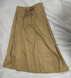 GU レースアップ　フレアスカートQ