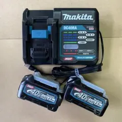 マキタ 40ボルト 充電器 DC40RA+バッテリー BL4025 2個セット - メルカリ