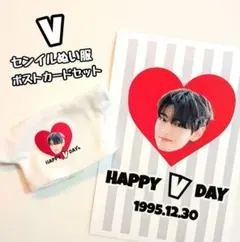 BTS V テテ　センイルぬい服セット