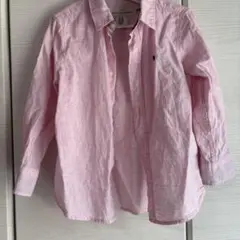 H&M ピンク長袖シャツ 110サイズ