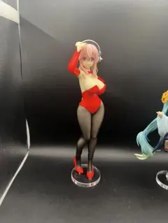 アクリル台座　BiCute Bunnies すーぱーそに子 レッドVer