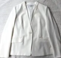 プラステ ウォームリザーブ カラーレスジャケット ノーカラージャケット