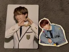 なにわ男子 藤原丈一郎 トレカ ステッカー HARDWORK ファミクラ盤