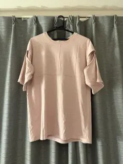Ray BEAMS カットアウト 半袖Tシャツ ピンクのサムネイル