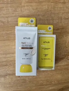 Anua アヌアビタミンUV スティック・トーンアップ　セット