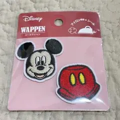 ディズニー ミッキーマウス ワッペン