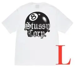 新品未使用/STUSSY/8 BALL CORP. TEE/Lサイズ