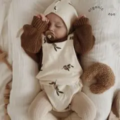 organic zoo オリーブ　サロペット