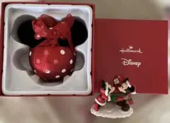 ディズニー　ホールマーク　クリスマスオーナメント　2点セット