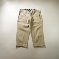 Dickies 874 クロップド丈チノパンツ ボトムス ベージュ/KW113