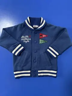 ミキハウス DOUBLE.B　ダブルＢ　スタジャン風　ジャンパー